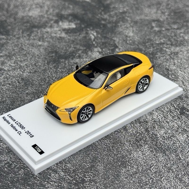 AR Box 1:64 LC500 2018 Luxury Sport Coupe Diecast Model Car Collection Gift Toy