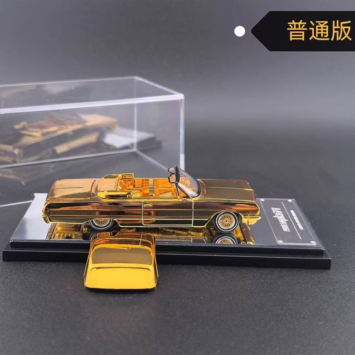 1/64 Impala Lowrider West Coast Bounce Alloy Model Collectible Car