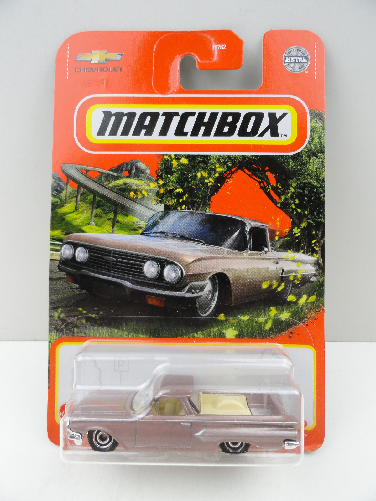2022 Matchbox #33 1960 Chevy El Camino (Pink)