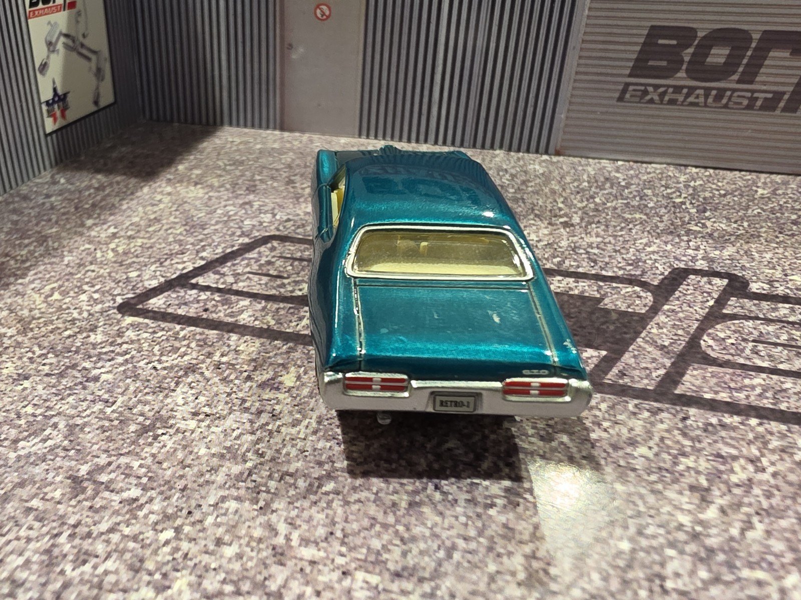 Johnny Lightning 1969 Pontiac GTO Retro Die-Cast Car
