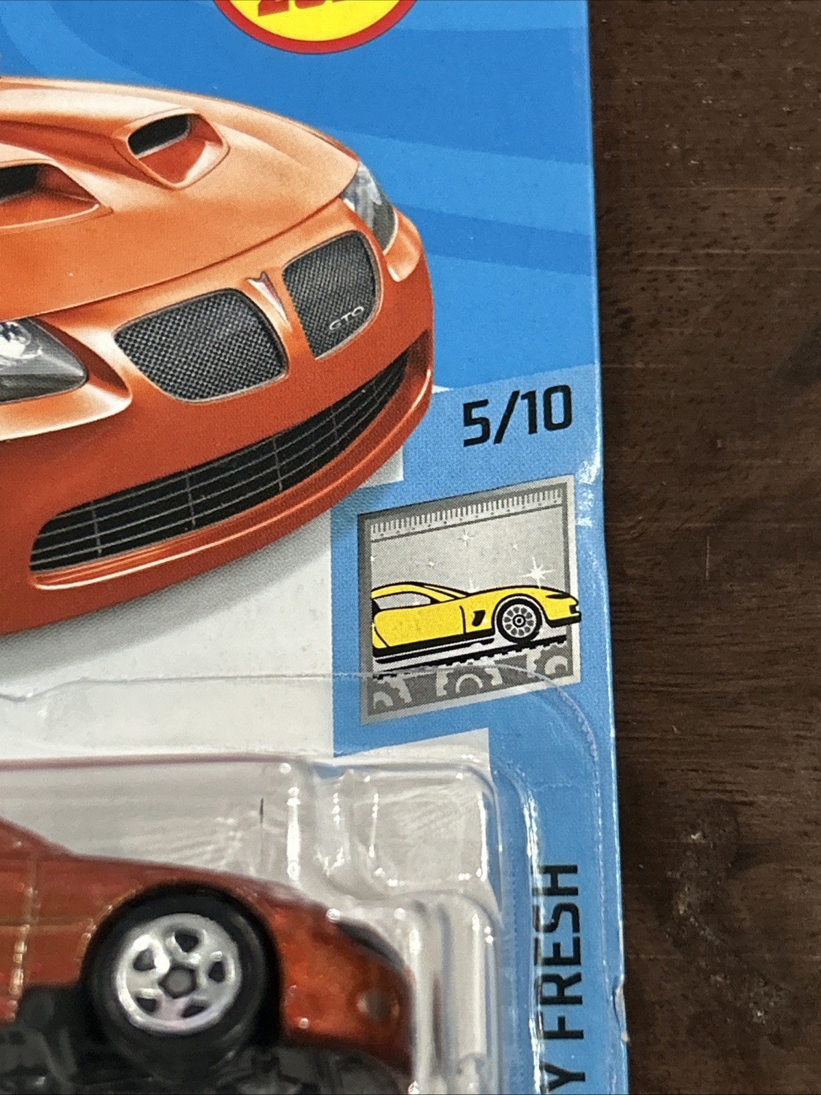 Hot Wheels HW Factory Fresh 2006 Pontiac GTO 2020 Backing Has Ware
