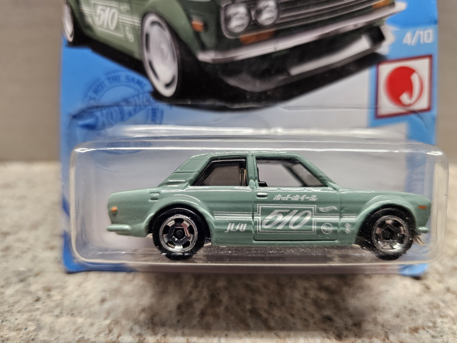 Hot Wheels 1971 Datsun 510 HW J-Imports 4/10 NIP #165 250