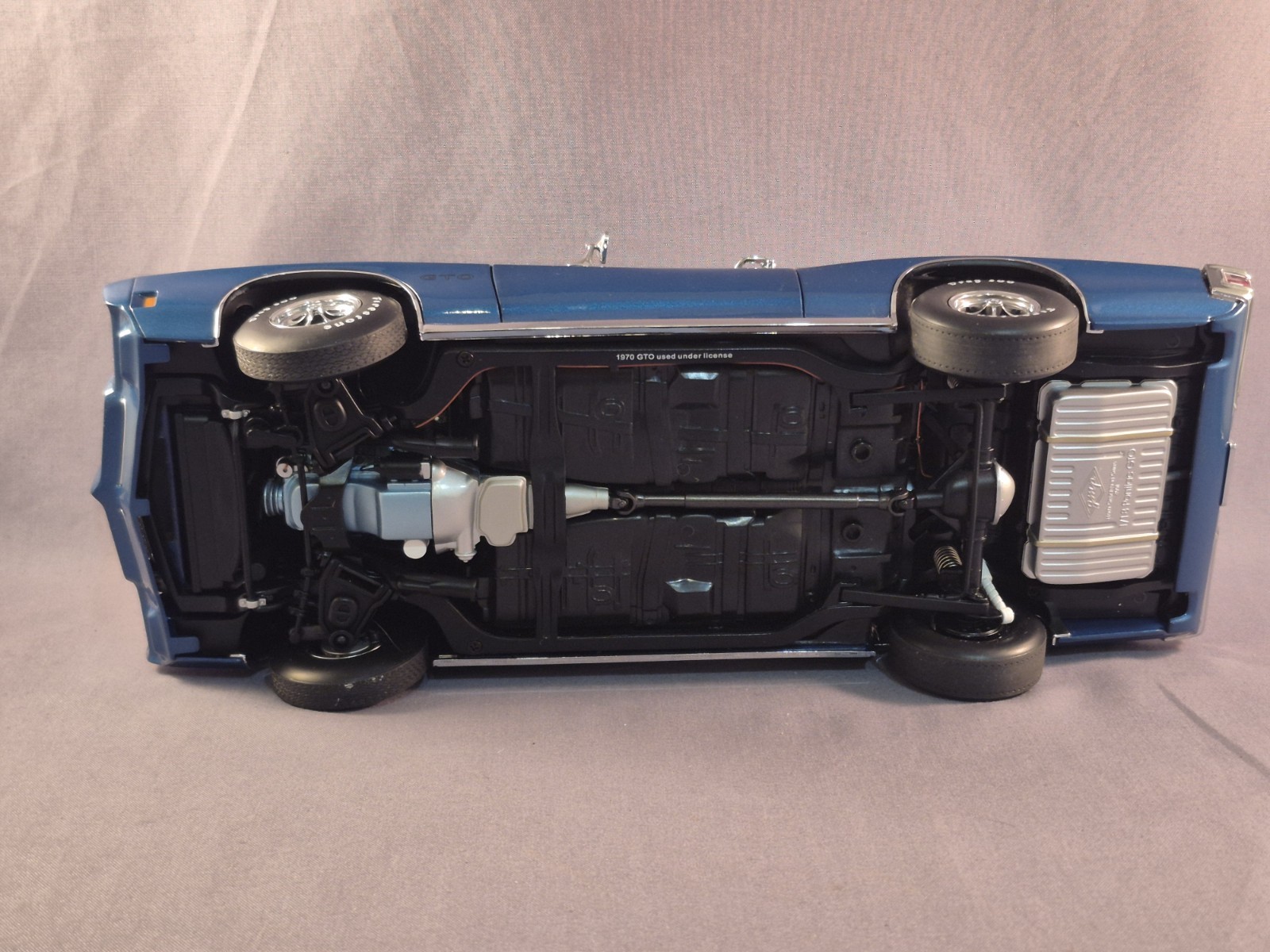 1970 Pontiac GTO The Judge Ram Air IV Blue GMP Tom’s Garage RARE /250 Diecast