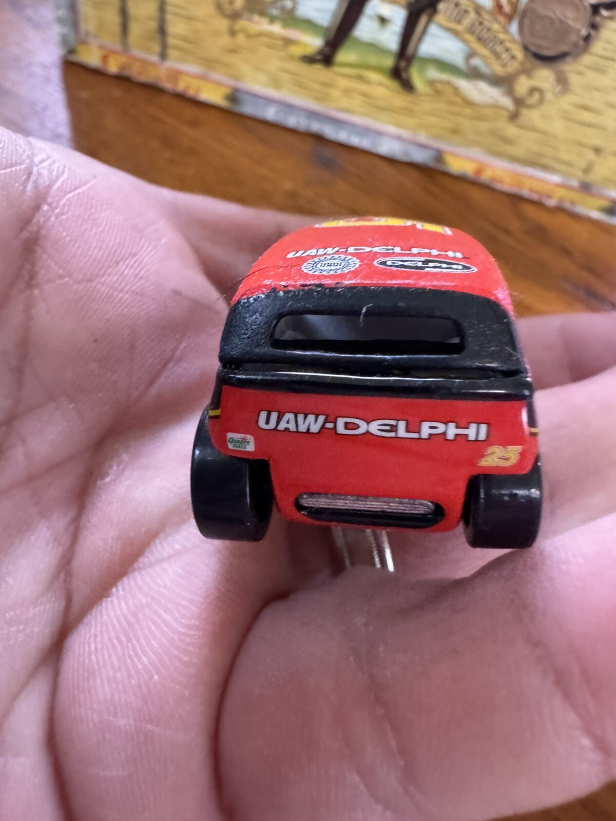 1937 37 FORD PHAETON CUSTOM UAW-DELPHI HOT ROD RARE 1:64 SCALE DIECAST CAR.
