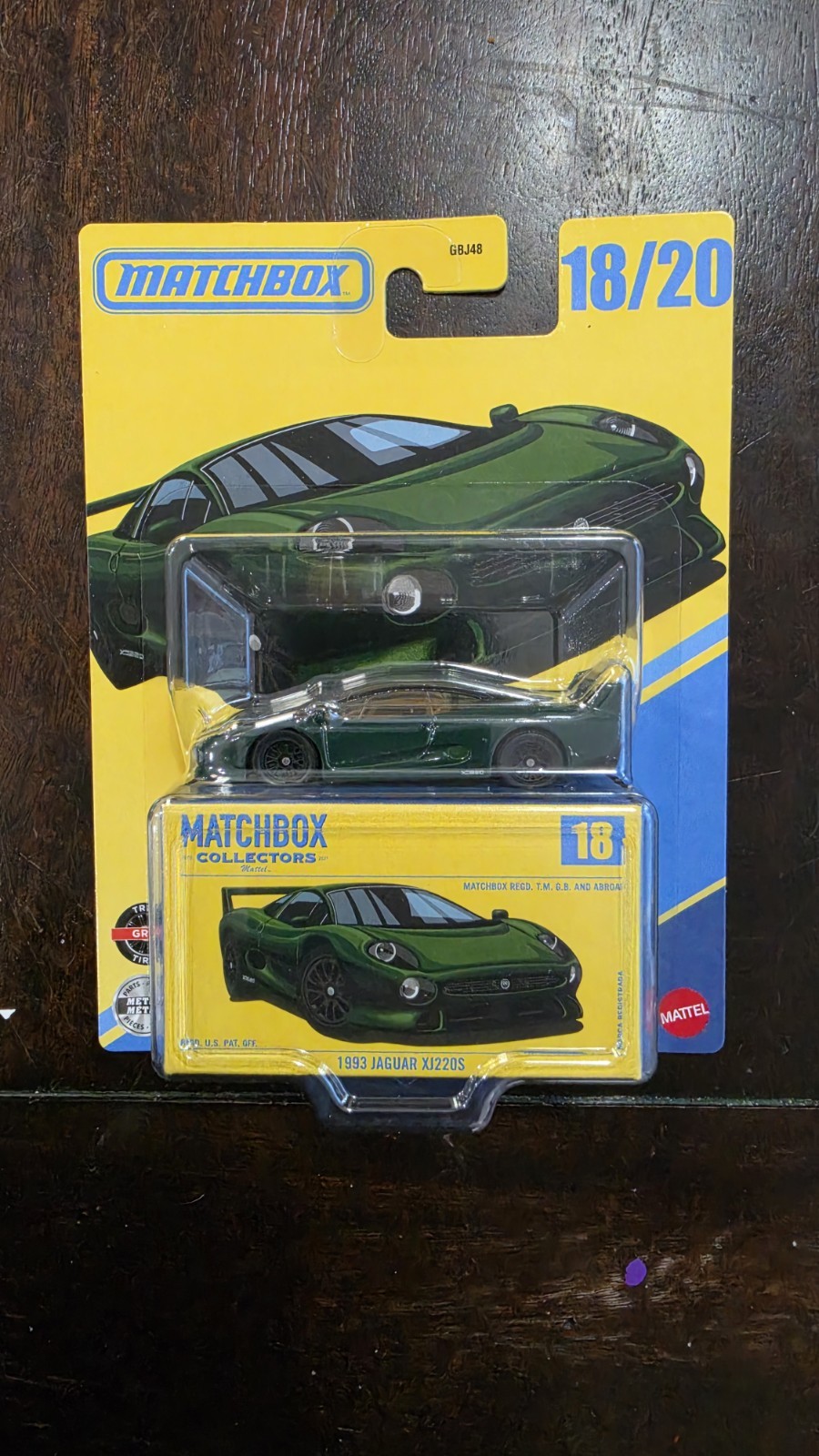 Matchbox Collectors 2026 (1993) Jaguar XJ220S 1:64 Diecast 18/20 New Sealed