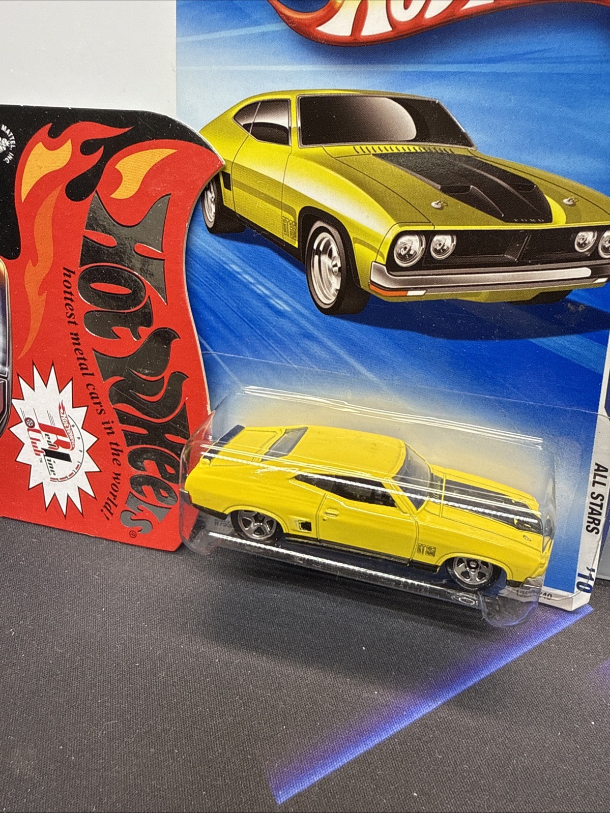 Hot Wheels 2010 ’73 Ford Falcon XB Yellow Diecast Car🔥Combined Shipping