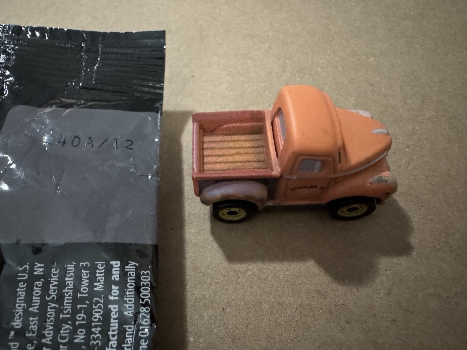 2018 Disney Pixar Cars Mini Racers SMOKEY Truck Blind Bag New #12