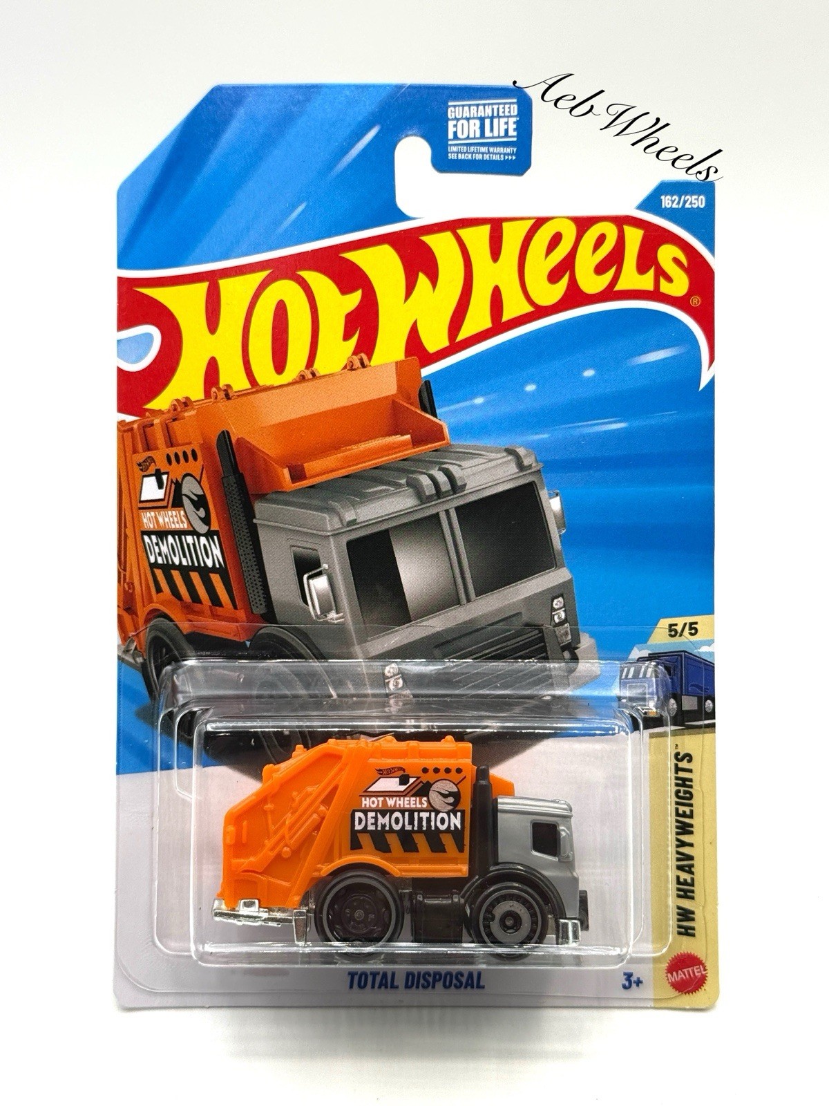 2026 Hot Wheels Total Disposal Treasure Hunt #162 HW Heavy Weights 5/5