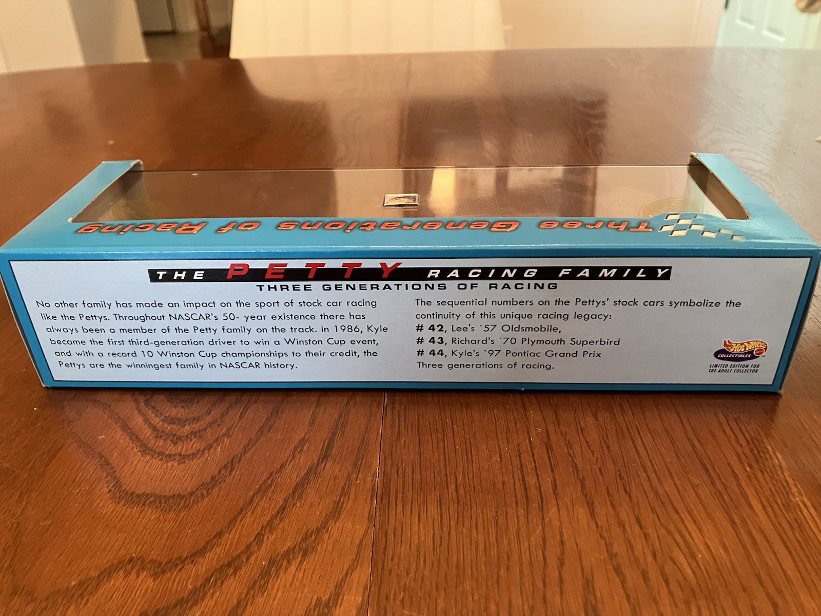 Hot Wheels PETTY RACING FAMILY Limited Ed. 3 Car Set, 1997. Lee, Richard, Kyle.