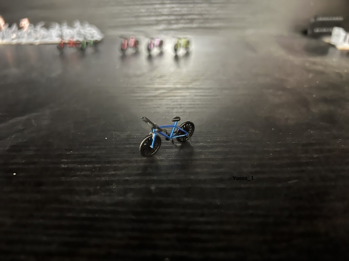 1/64 Scale Mini Bike Model DIY Garage Scene Accessories 3D printing Hand Painted