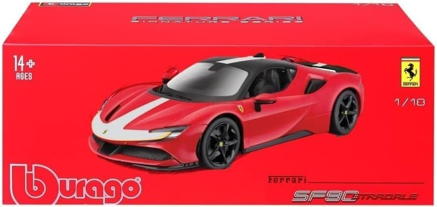 Bburago Signature Ferrari SF90 Stradale Assetto Fiorano 1:18 boxed NEW RRP £120+