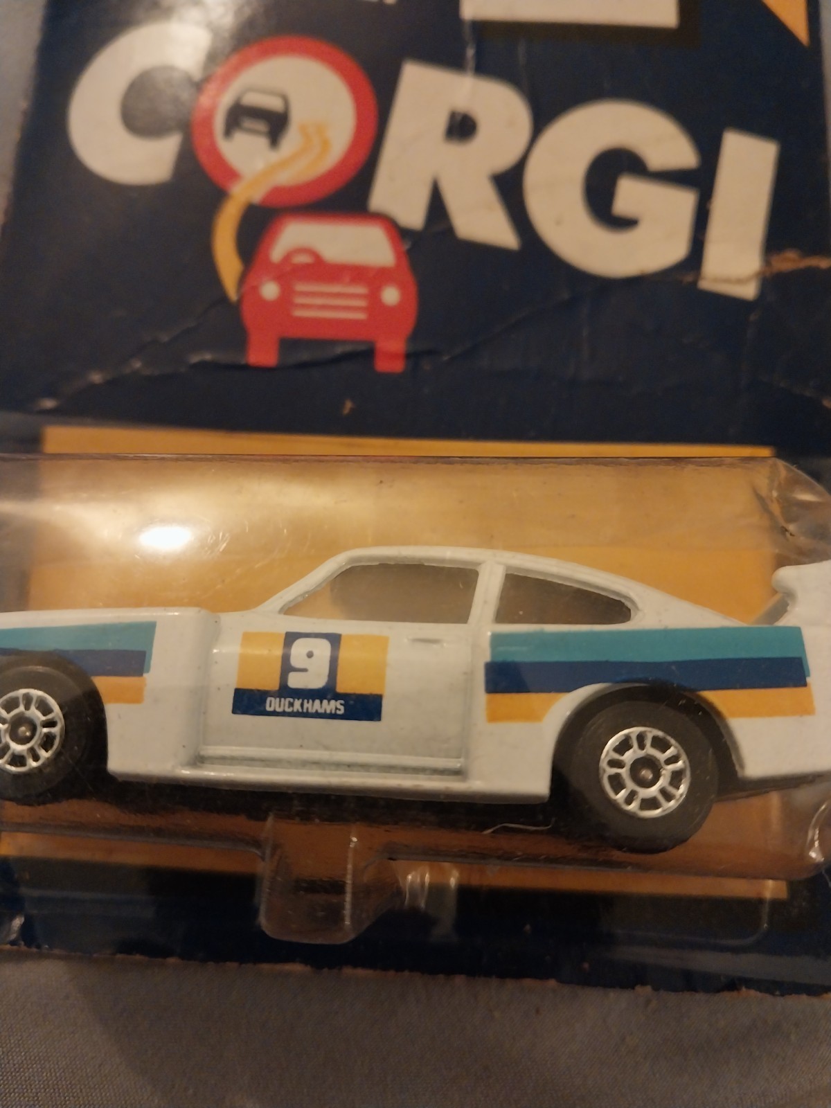 Lot of 6 Corgi vehicles,MOC cards have liight creases