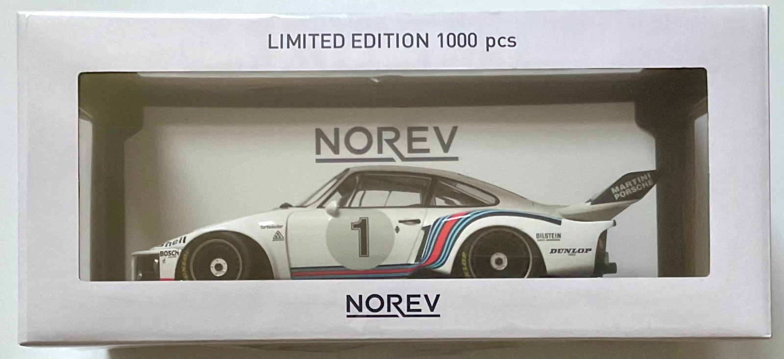 1/18 NOREV PORSCHE 935 MARTINI & ROSSI LIMITED EDITION 1000 PCS