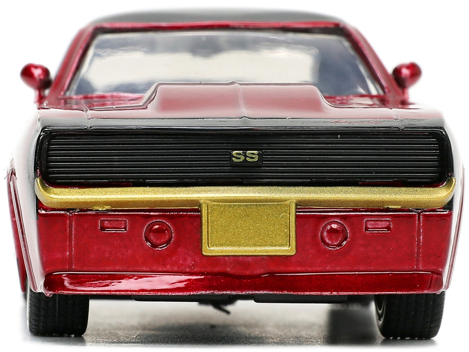 1969 CHEVROLET CAMARO DARK RED & ROBIN FIGURE “BATMAN” 1/32 DIECAST JADA 33088