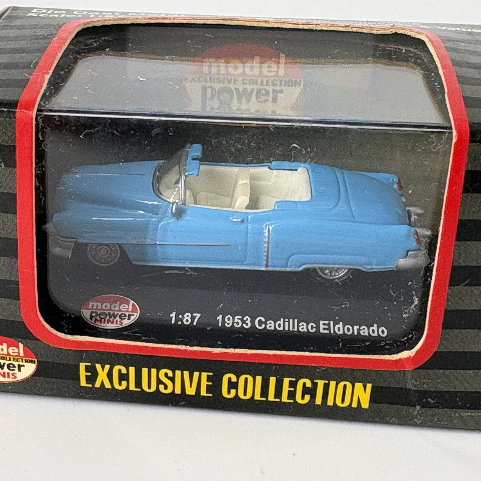 Model Power Minis 1:87 Diecast Exclusive Collection Set Ford Mustang Thunderbird