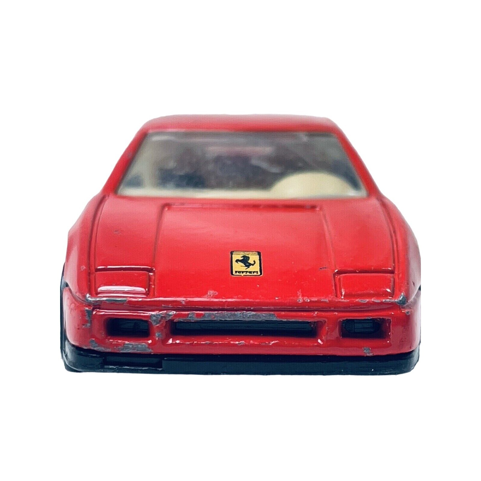 Hot Wheels 1998 Ferrari 348 – Red with Tan Interior Black 5 Dot Wheels