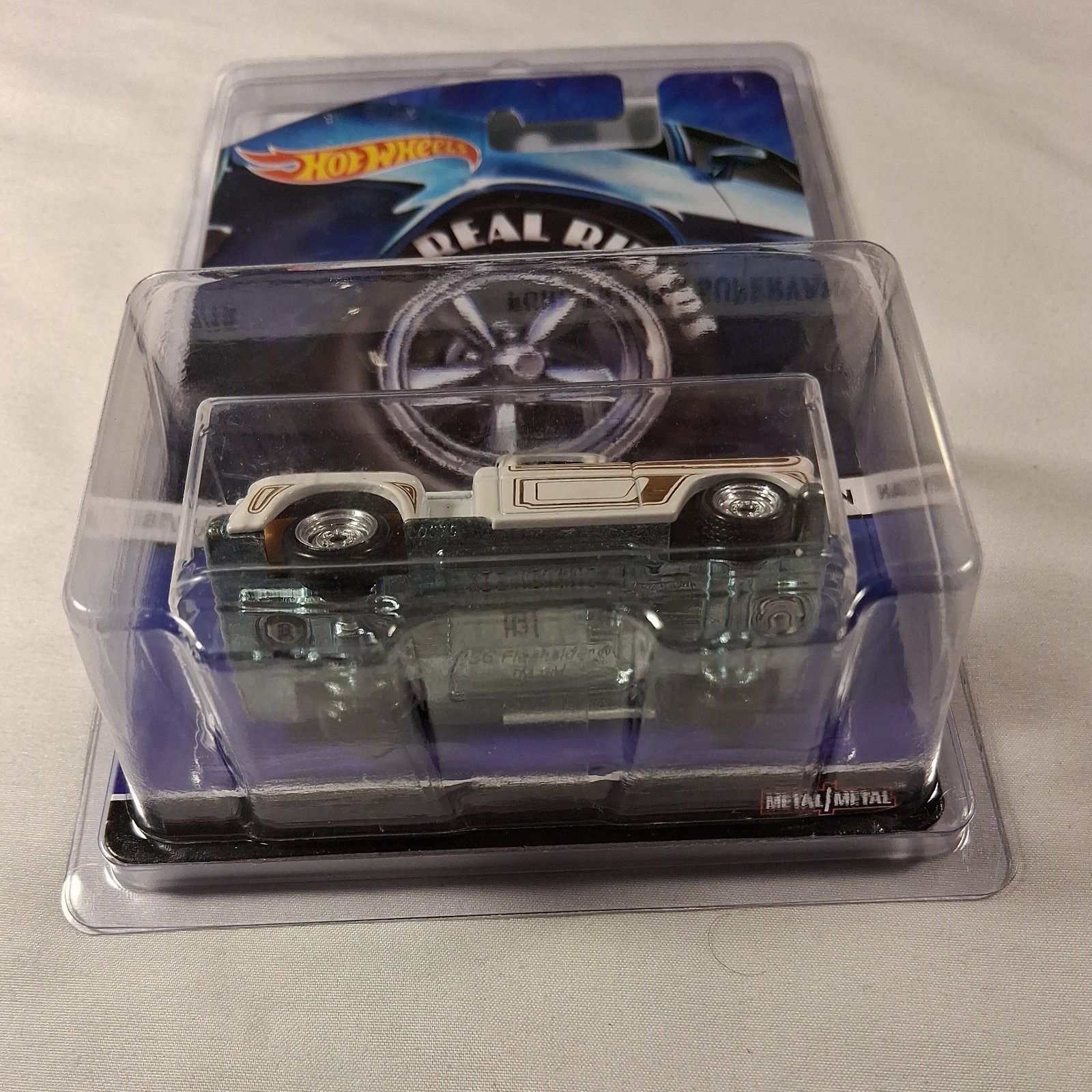 Hot Wheels Real Riders error card 1956 Flashsider #7 Ford Transit Supervan
