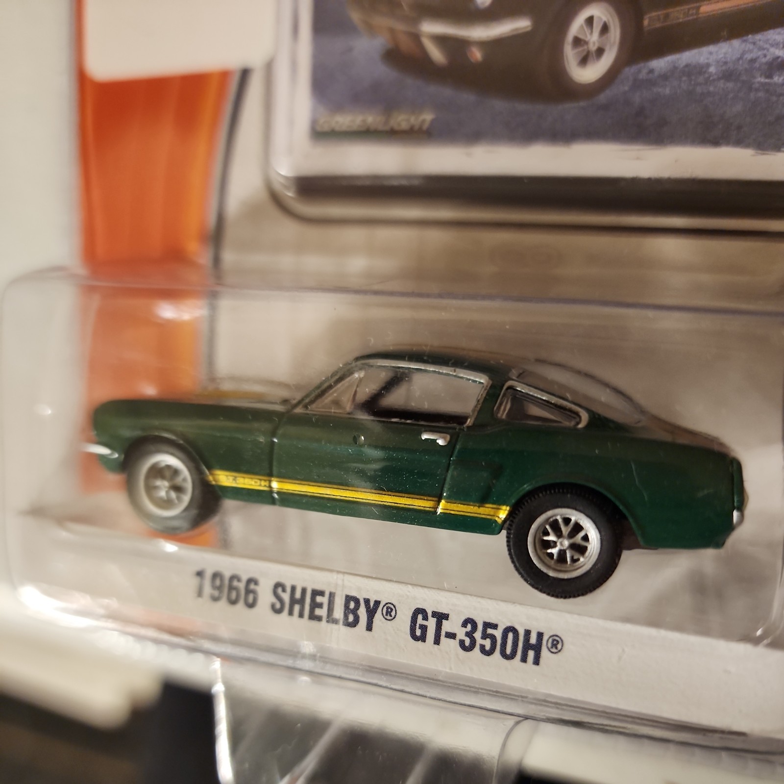 2015 Greenlight 1966 SHELBY GT-350H ivy Green Gold LIMITED EDITION Series 14 NIB