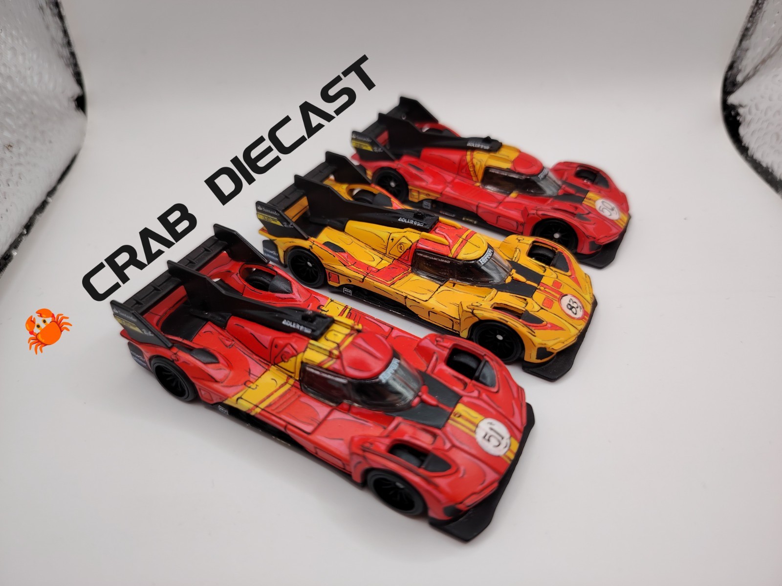 Hot Wheels Premium Ferrari 499P Le Mans [Custom 2D Hand Drawn]