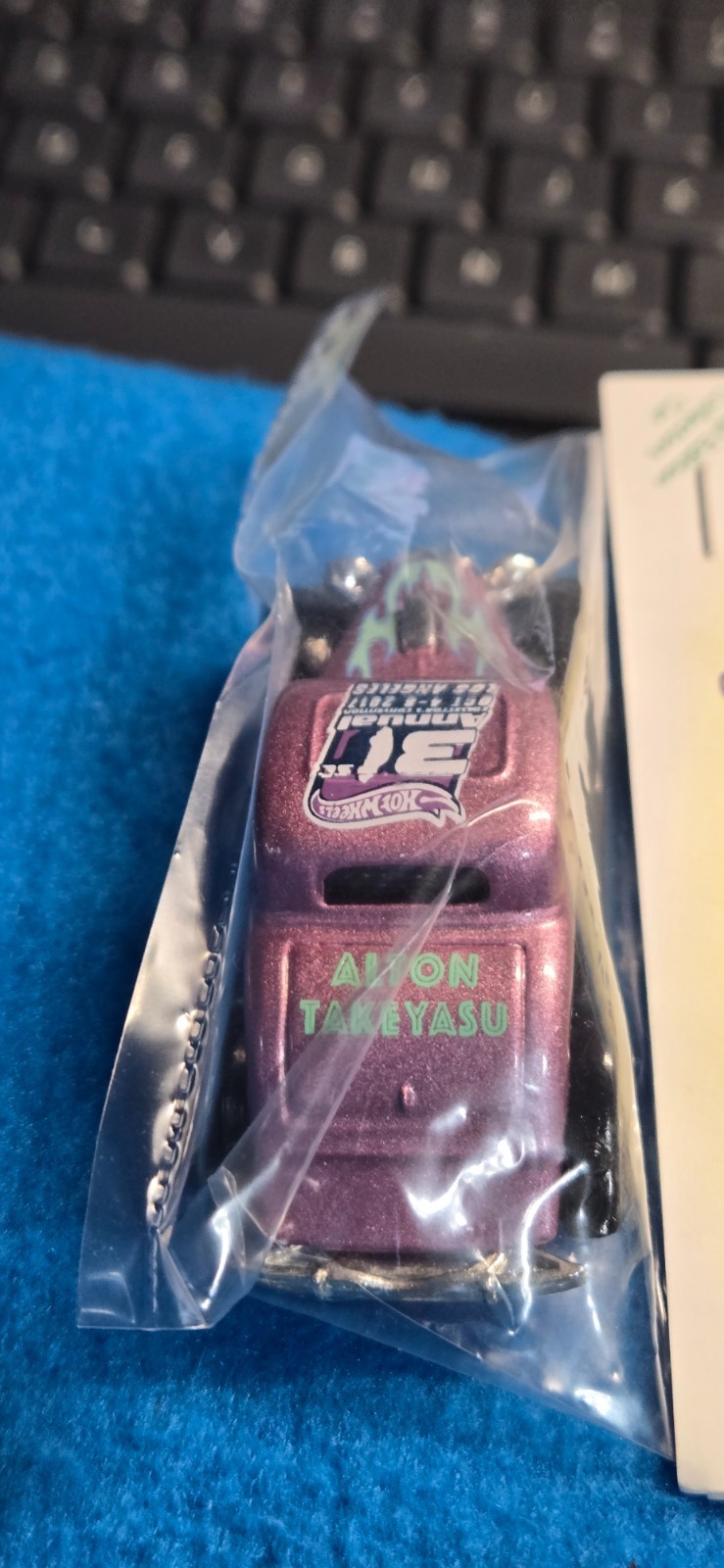 HOT WHEELS 31ST COLLECTORS CONVETION LOS ANGELES ALTON TAKEYASU 3 WINDOW 34 FORD