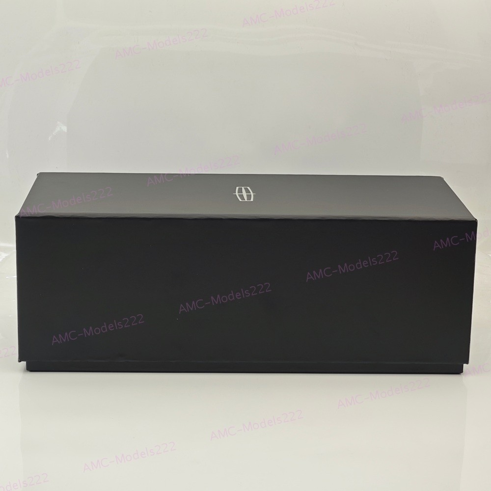 1/18 Lincoln Continental Sedan 1968 Resin Model Car Limited Collection Black