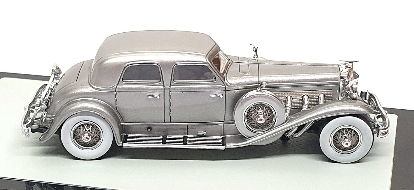 GLM 1/43 Scale GLM43106201 1933 Duesenberg SJ Rollston Arlington Torpedo Silver