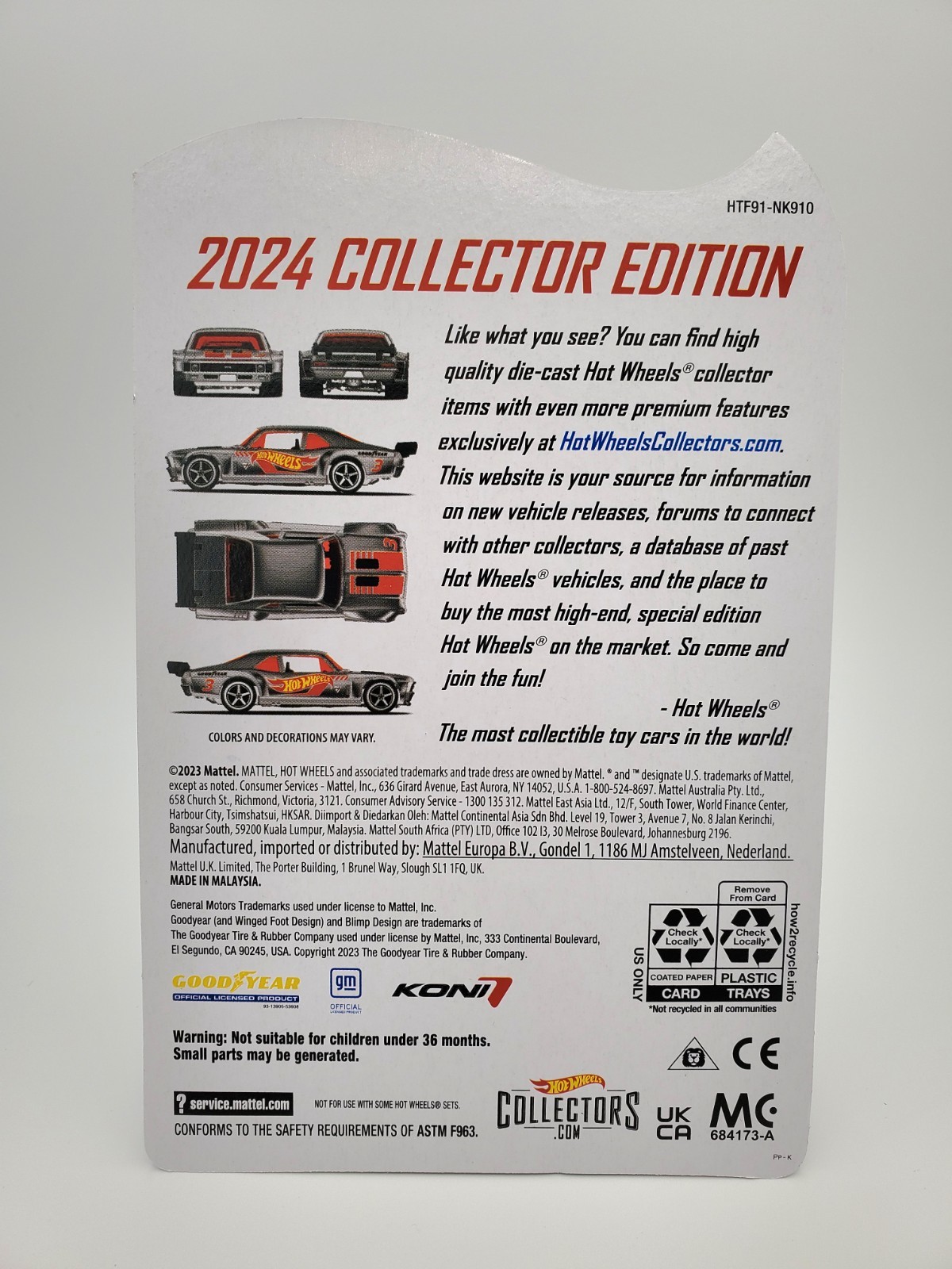 Hot Wheels ZAMAC RLC Collector Edition Custom ’70 Chevy Nova & 2004 Mazda Miata