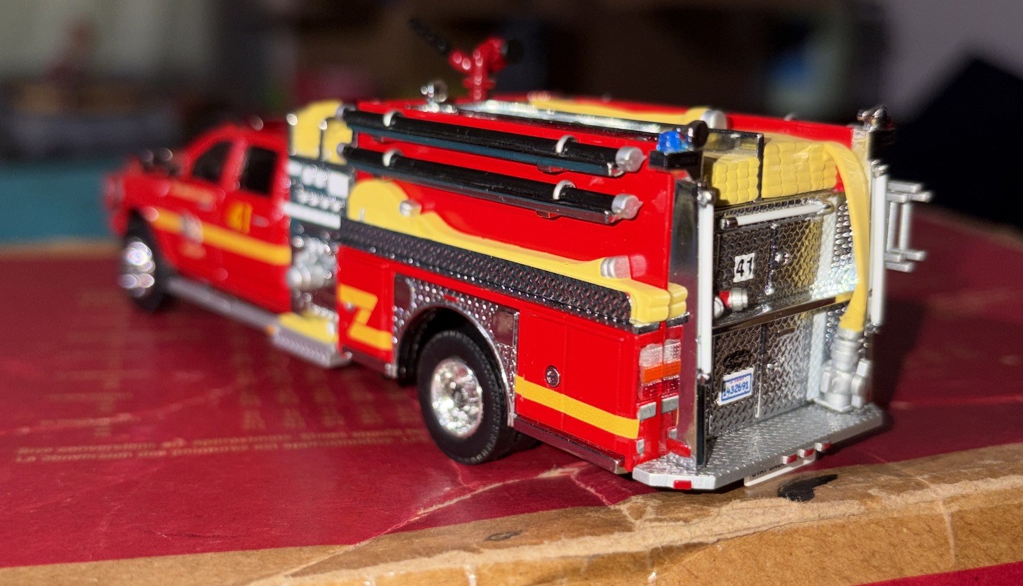 Kitbash Ram 5500 LAcFD Los Angeles County Fire Department Brush Patrol Truck 41