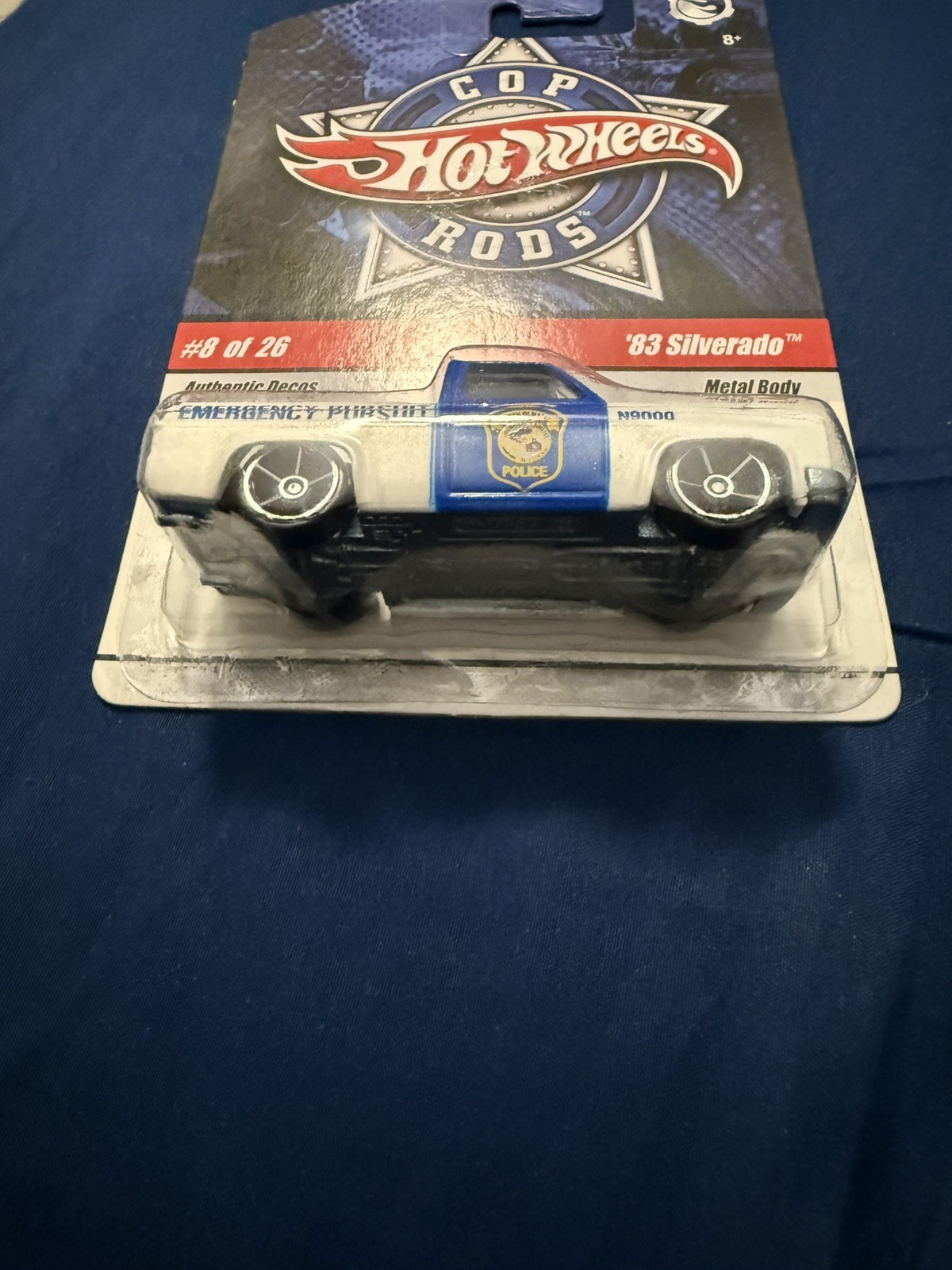 Hot Wheels Cop Rods 83 Chevy Silverado Emergency Pursuit ** the REAL DEAL