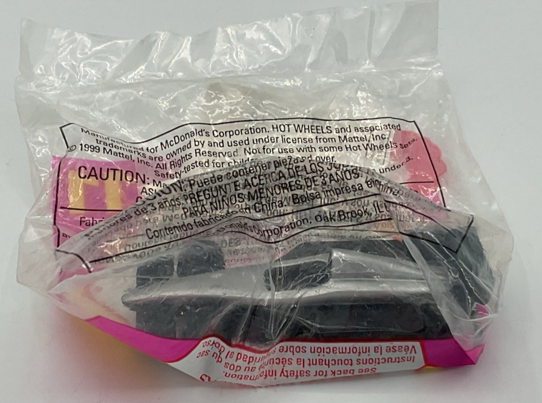 McDonald’s Happy Meal Toy Hot Wheels McLaren Grand Prix #11 1999 NEW SEALED