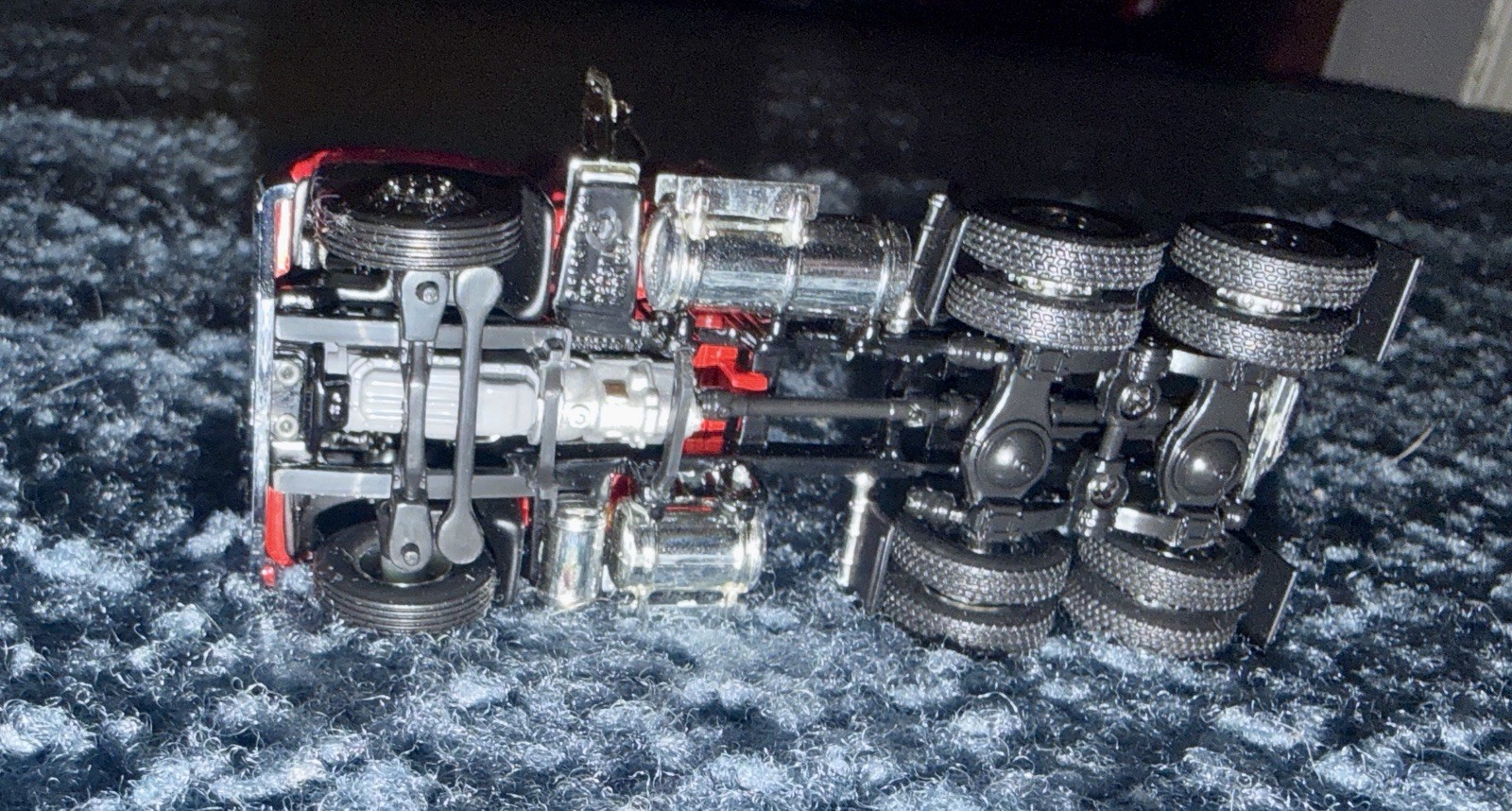2008 First Gear 1/64 Die Cast Mack Granite With Tri-Axle Lowboy Trailer #30-0171