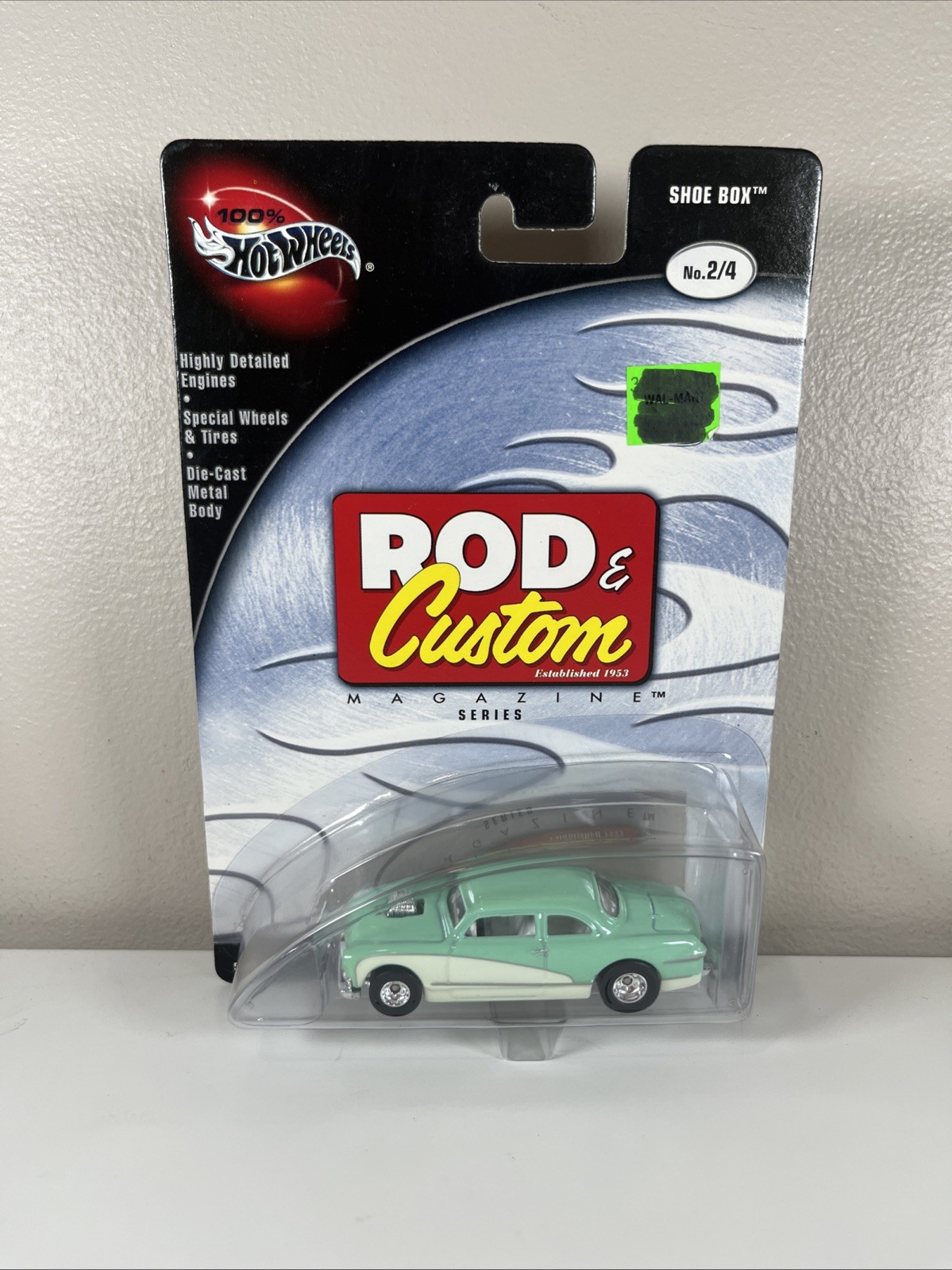 Hot Wheels Rod And Custom MAGAZINE SERIES SHOE BOX 2 OF 4 H6