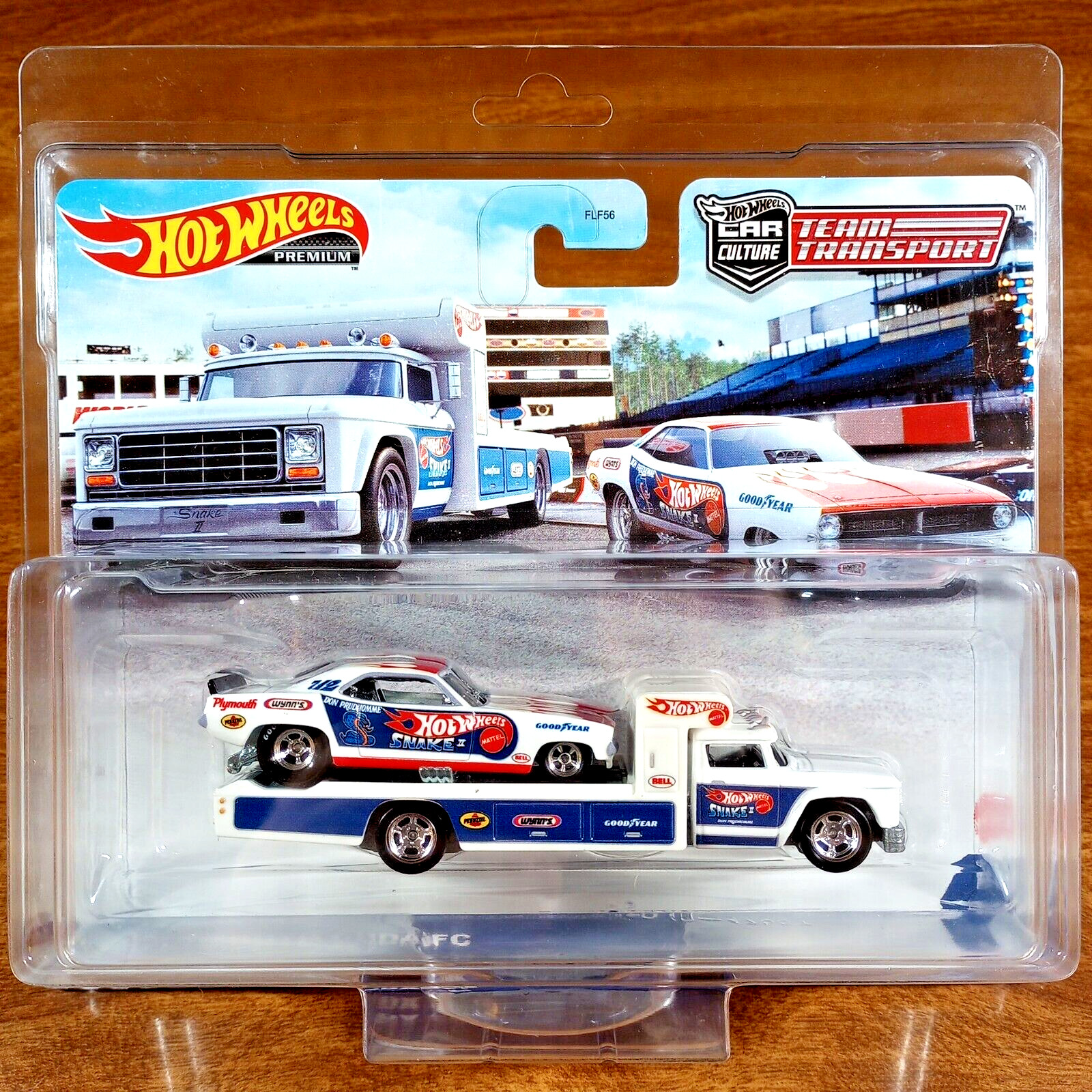 Hot Wheels Premium Car Culture Team Transport Snake 2 ’72 Plymouth Cuda F/C Rig