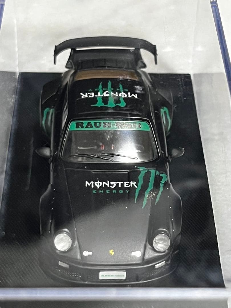 Porsche 911 Monster Energy Model by MyModelCollect 1/64 New Toy Car