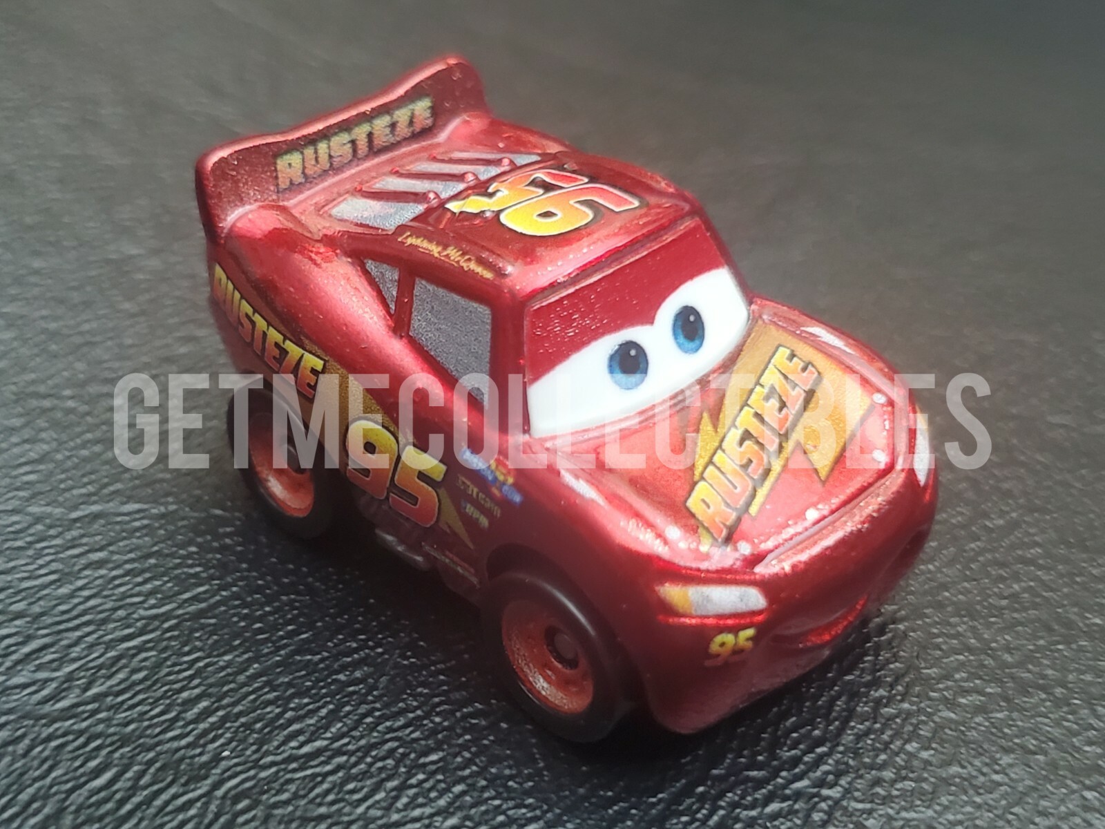 DISNEY PIXAR CARS MINI RACERS RUST-EZE LIGHTNING MCQUEEN BOX #26