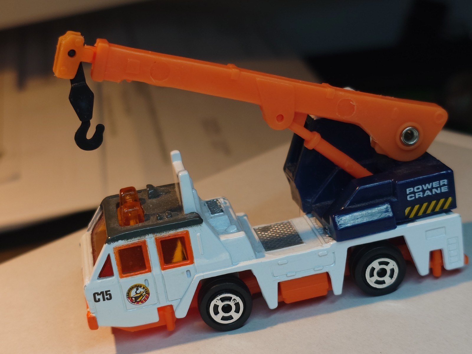 Maisto Or Other Matchbox Competitor Truck Crane, Extending Boom