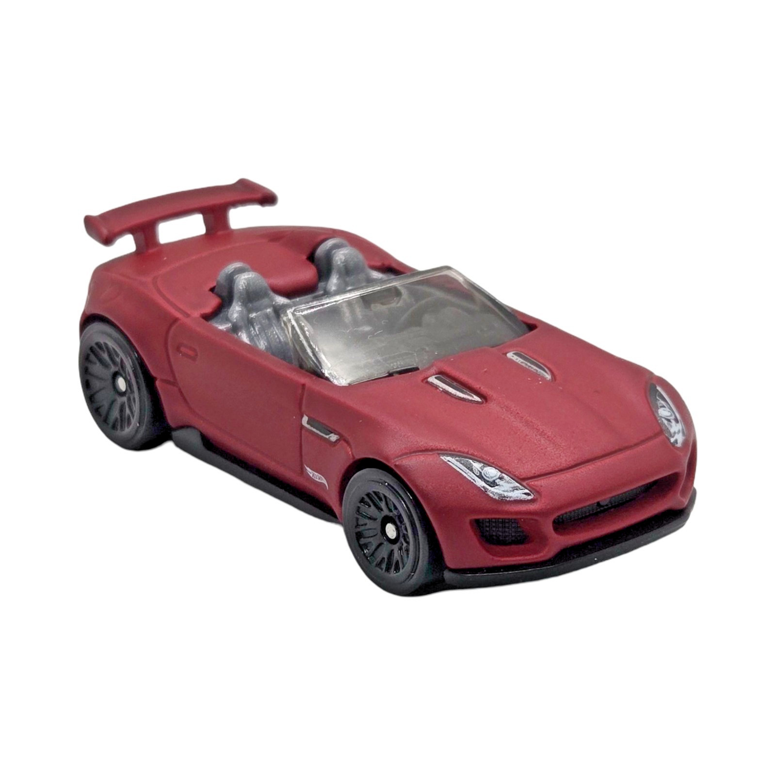 2026 Hot Wheels ’15 Jaguar F-Type Project – Matte Red – HW Motor Show – Loose