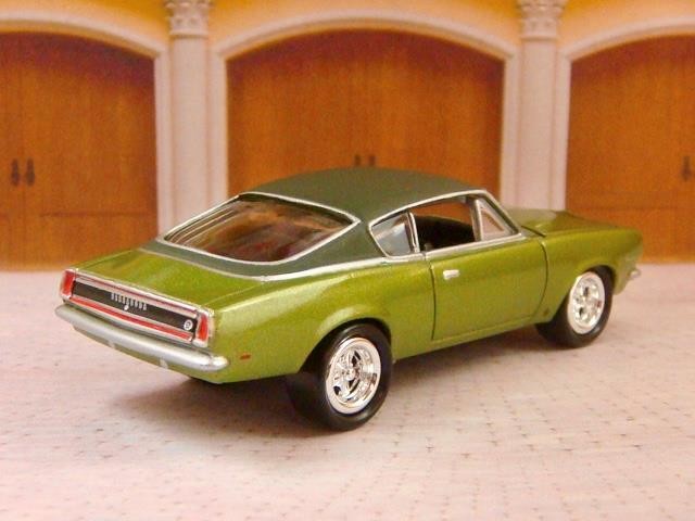 2nd Gen 1967- 1969 Plymouth 340ci V8 Barracuda Sport Coupe 1/64 Scale Ltd Edit O