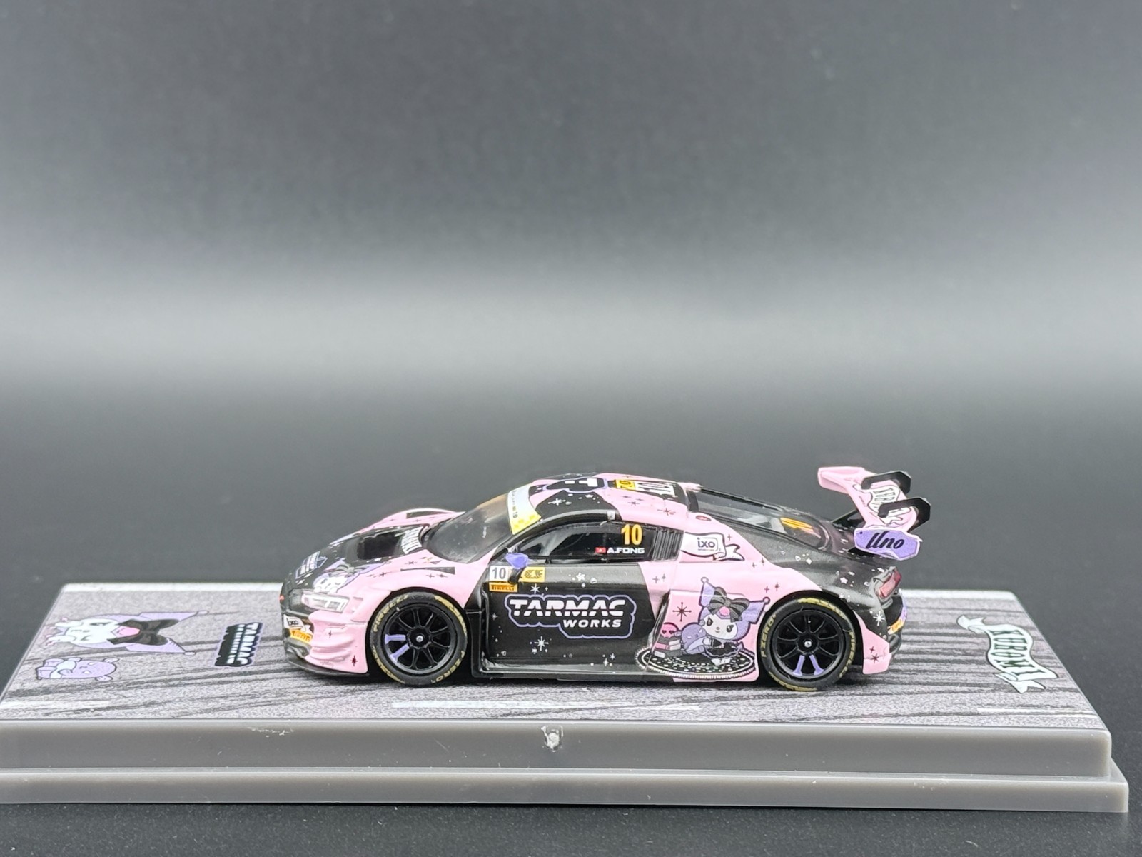 Tarmac Works Audi R8 LMS GT3 evo II Kuromi Uno Racing Macau GT Cup FIA GT 1/64
