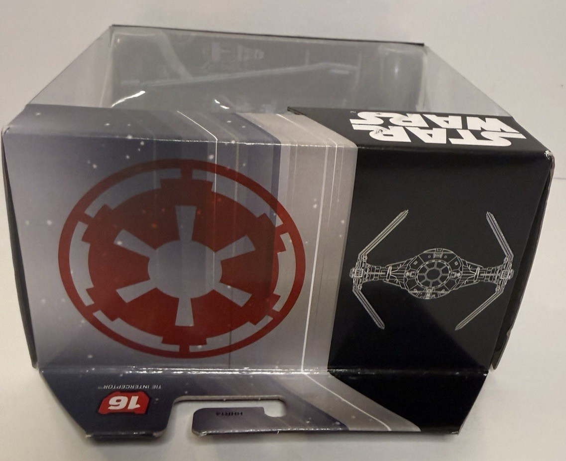 Lot of 3 Star Wars Starships Select Vader Tie Advanced Tie Fighter Interceptor