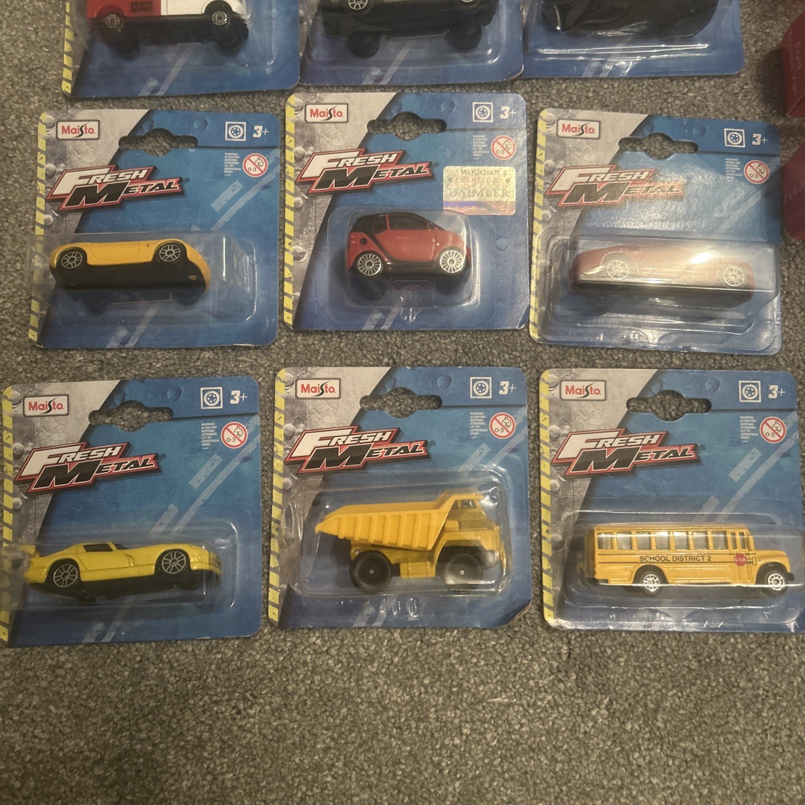 Maisto Fresh Metal, Corgi, Pink Slips, Driving force Diecast – x16 Brand New