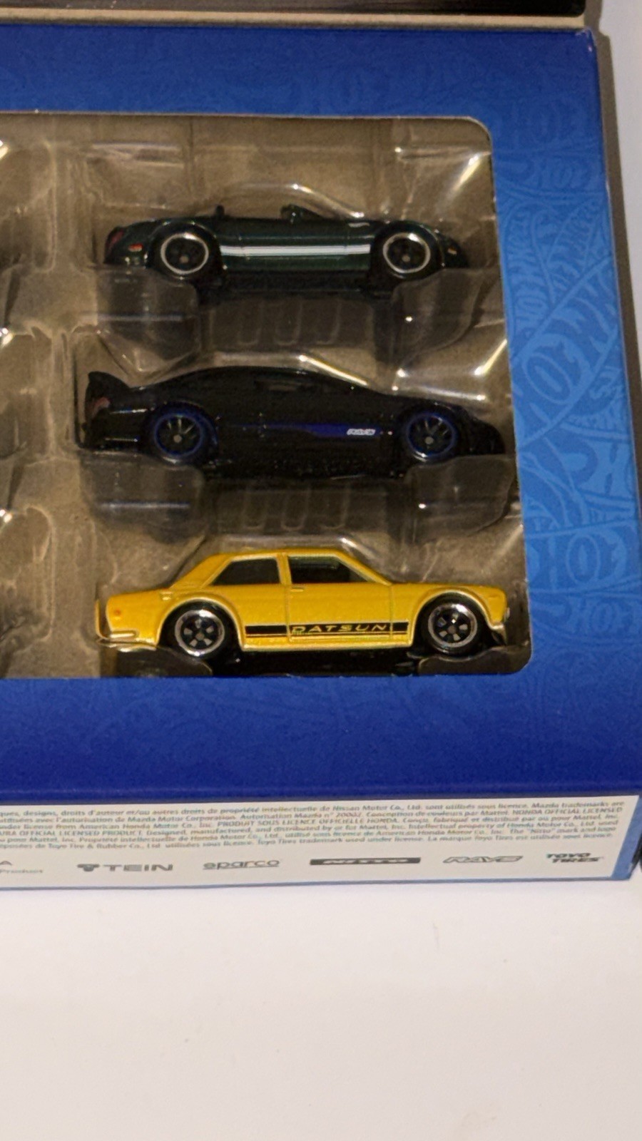 Hot Wheels Silver Series 6 Pack JDM Set Toyota Supra Nissan Skyline Honda Civic