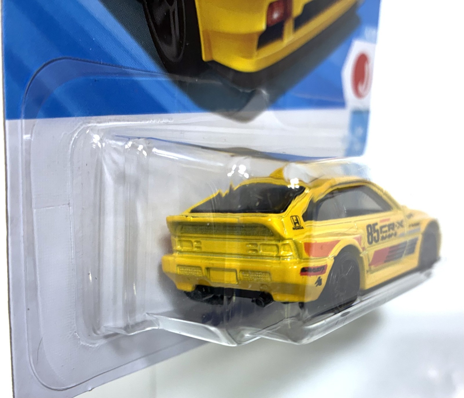 2026 Hot Wheels 1985 Honda CR-X Yellow JDM, J-IMPORTS #89