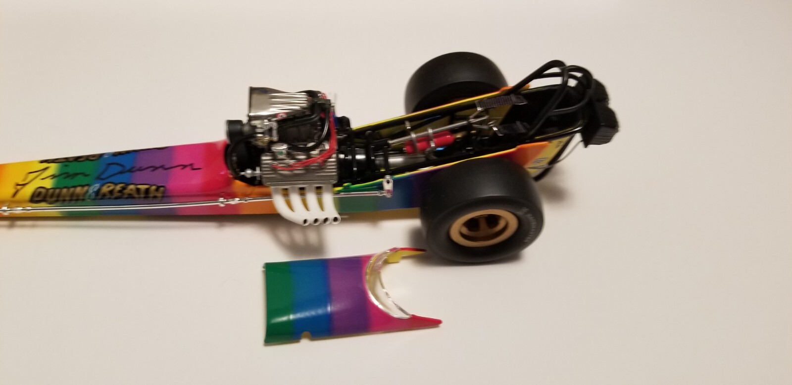 1320 The Fuelers 1:24 Dunn & Reath Dragster “AUTOGRAPHED” By Big Jim Dunn