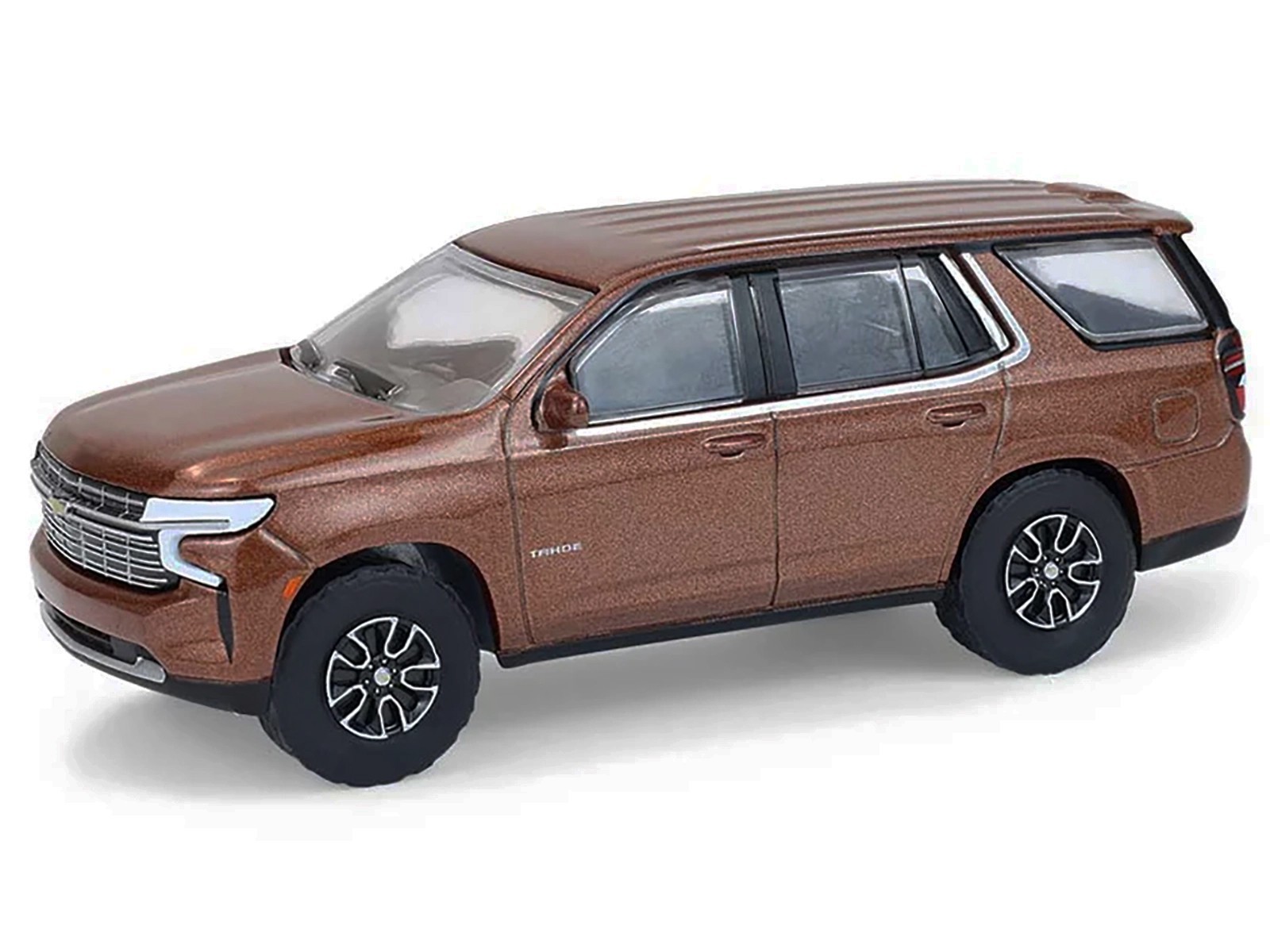 2022 CHEVROLET TAHOE AUBURN METALLIC 1/64 DIECAST MODEL BY GREENLIGHT 35300 E