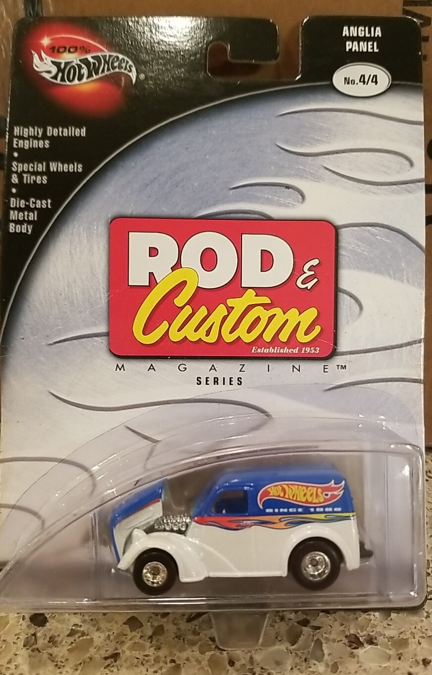 Hot Wheels Rod and Custom Magazine ANGLIA PANEL