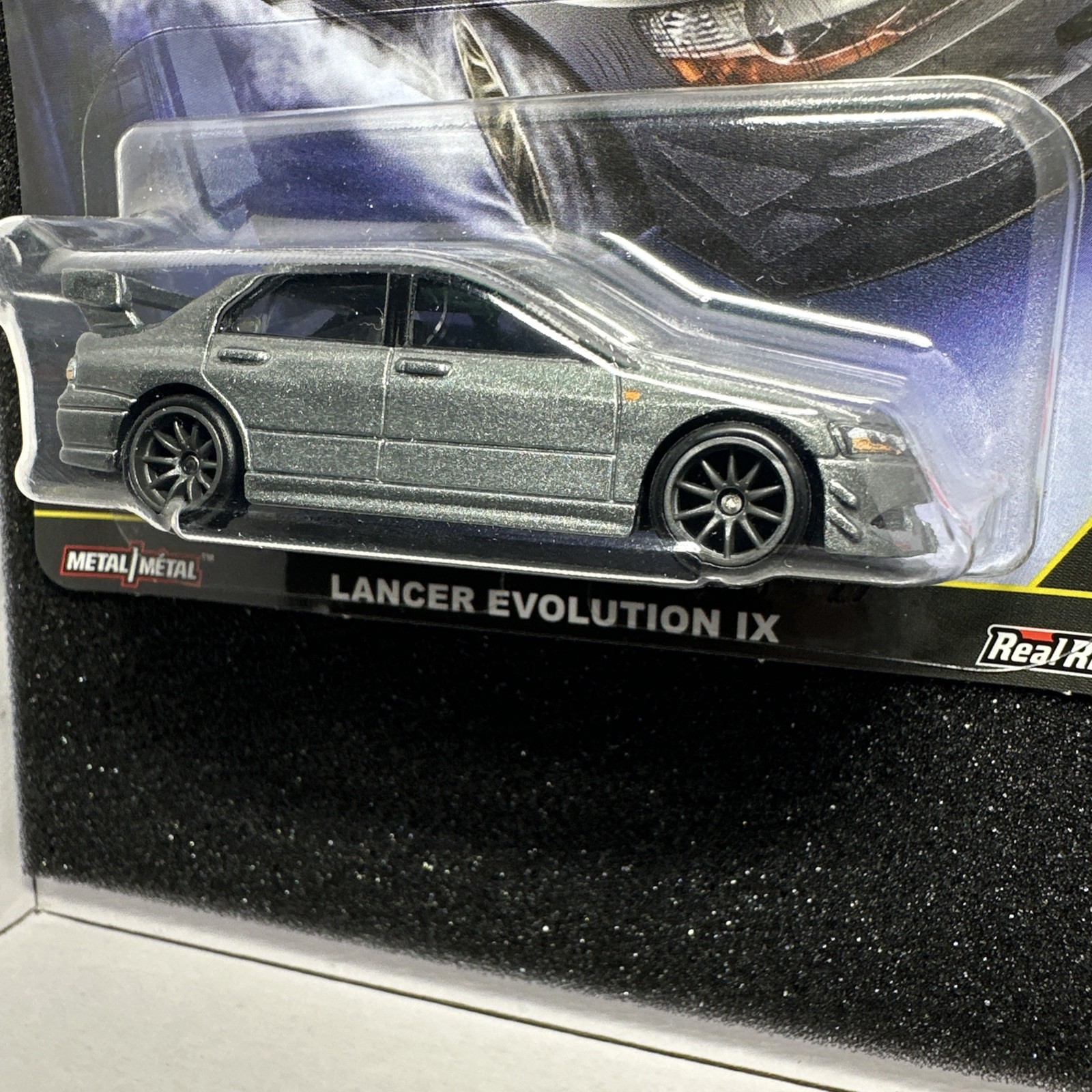 Hot Wheels Mitsubishi Lancer Evolution IX Gray Ronin Run 2 FPY86-961 M 1/64