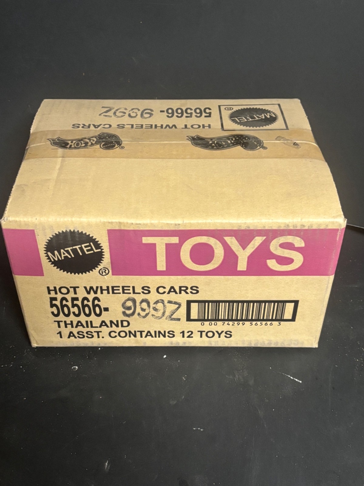 Hot Wheels Case 56556-999Z Sealed Box of 12 Hot Rod & Rod Custom Unopened Box