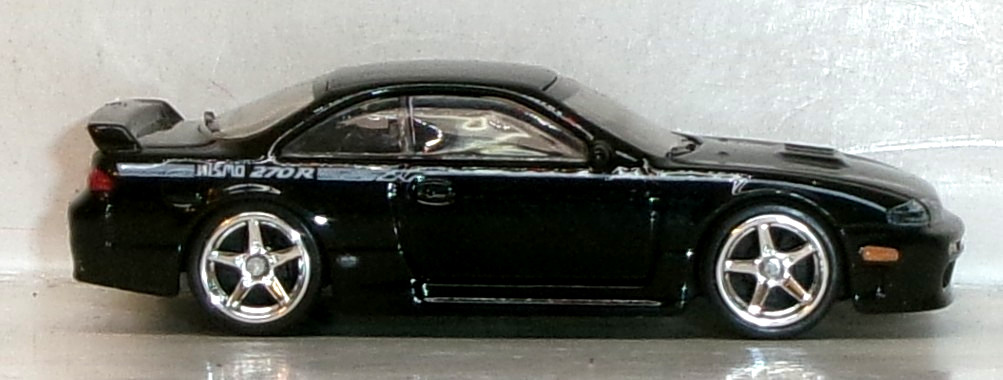 LOOSE 2026 HOT WHEELS BLACK NISSAN 1994 NISMO 270R (S14) WHEEL SWAP REAL RIDERS