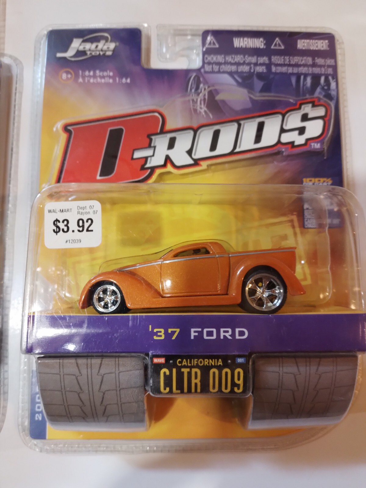 2005/06 Jada Toys 1:64 Diecast 7 Lot Chevy Nova SS, 51 Merc, 31/32/34/36/37 Ford